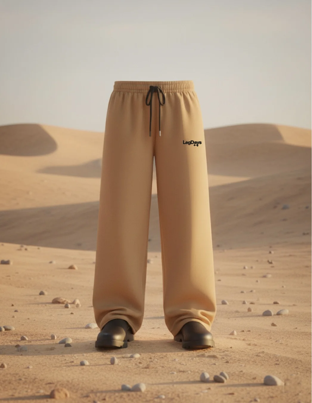 Camel Edition Lower – Unisex Baggy Fit, French Terry Cotton