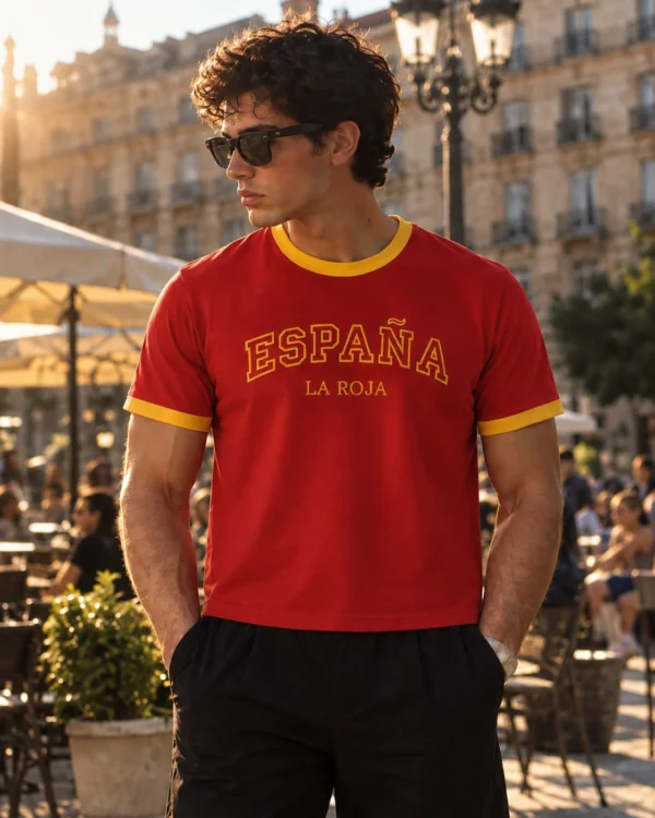 España — La Roja Crop Tee