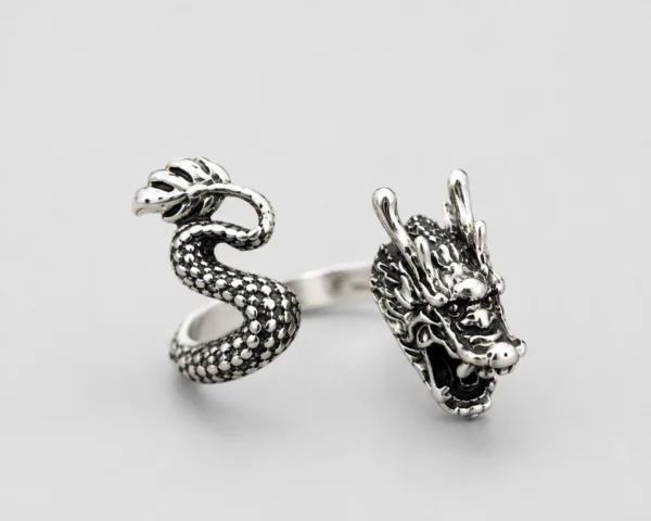 Imperial Dragon Wrap Ring