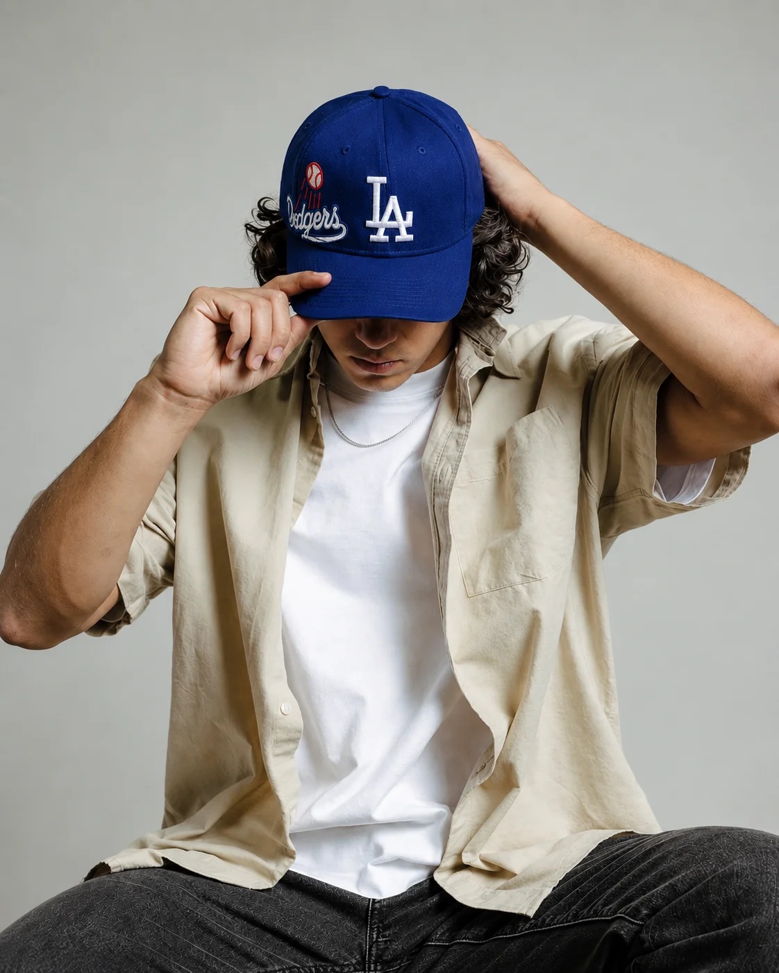 Blue LA Premium Cap - Image 2