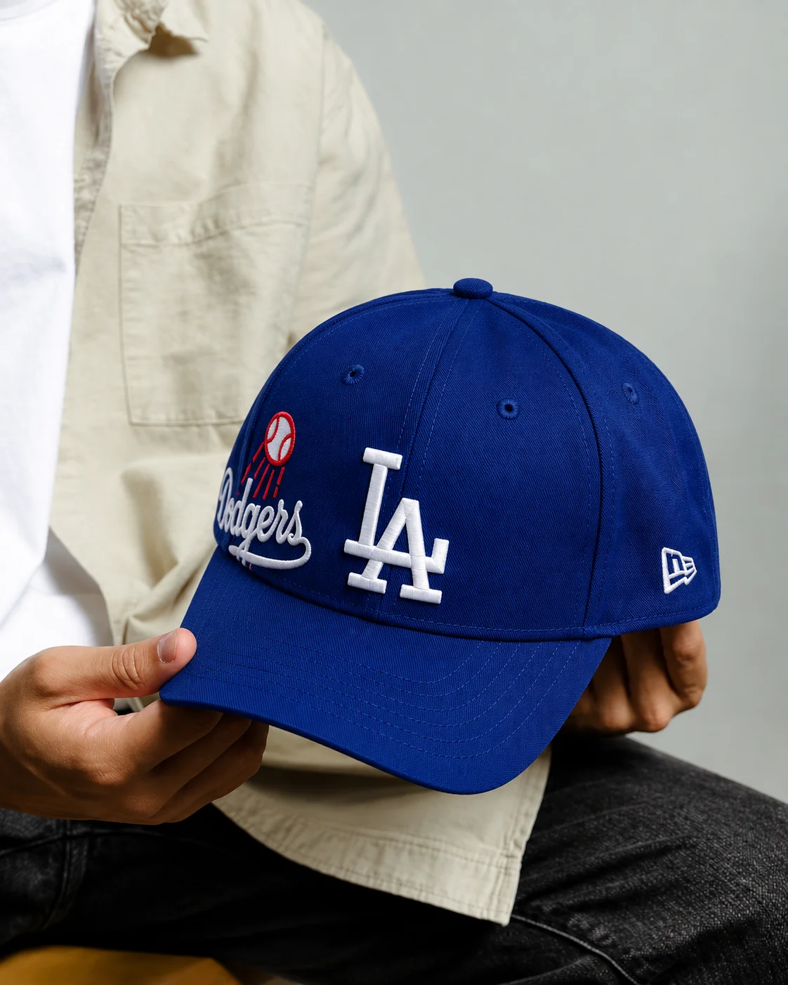 Blue LA Premium Cap