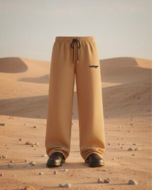 Camel Edition Lower – Unisex Baggy Fit, French Terry Cotton