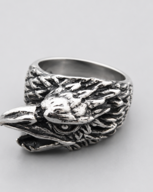 Raven Skull Ring