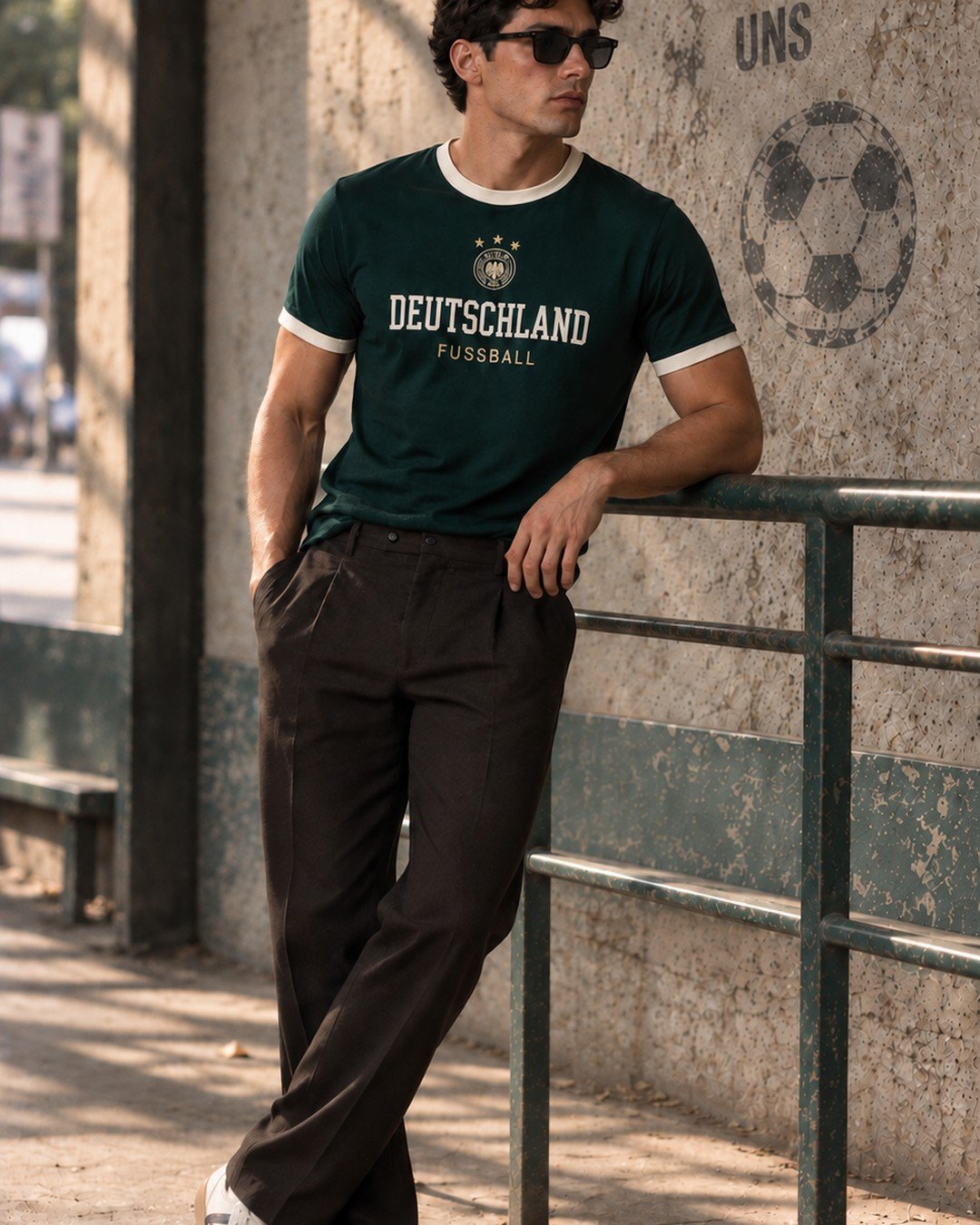 Deutschland — Fussball Crop Tee - Image 2