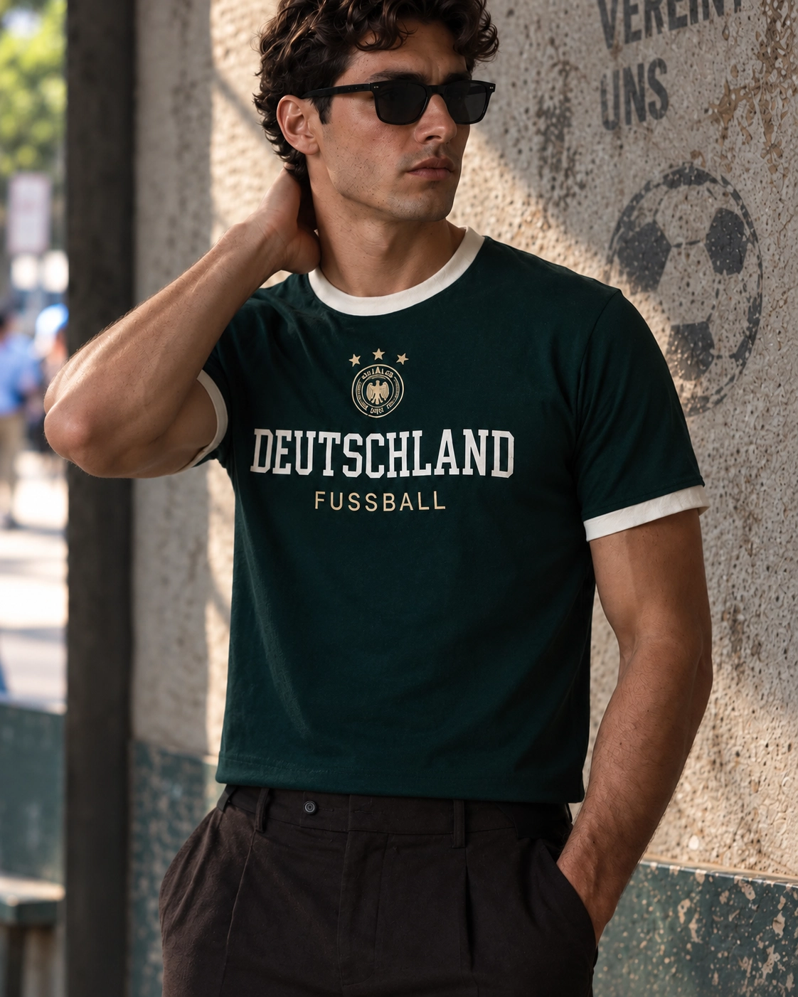 Deutschland — Fussball Crop Tee - Image 4