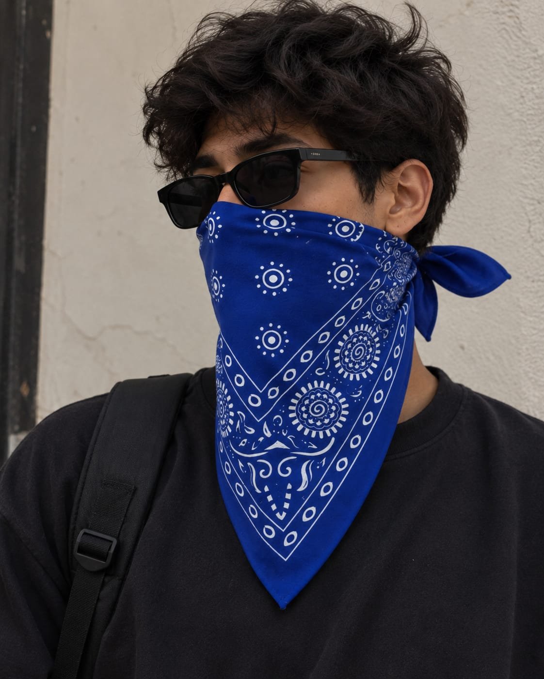 Dark Blue Bandana